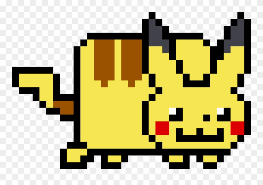 Nyan Cat Pikachu Clipart