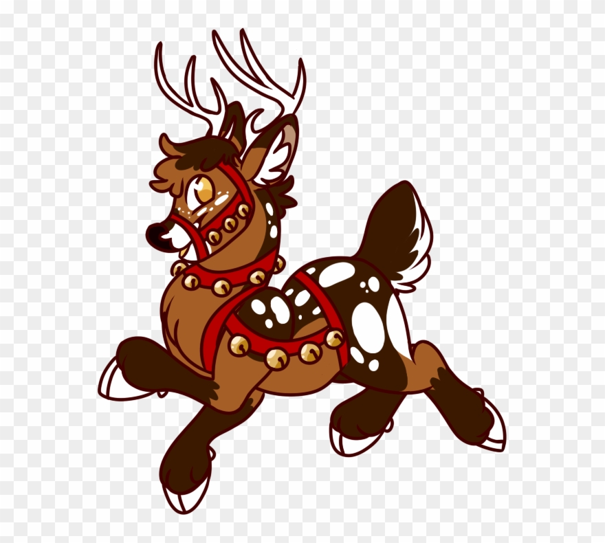 He's Half Fallow Deer Half Caribou And All Love Clipart