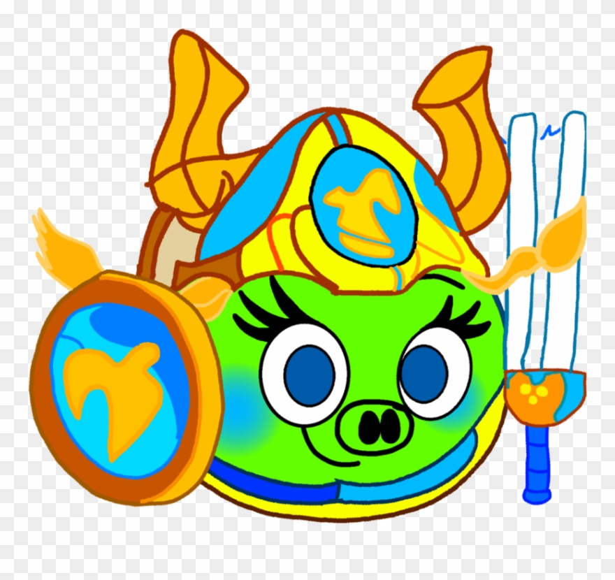 Angry Birds Epic Eleanor Valkyrie By Fanvideogames Clipart