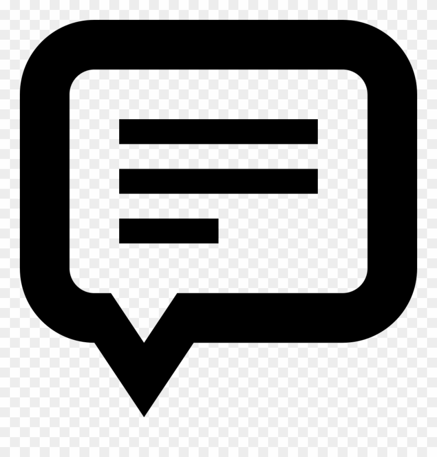 Speech Bubble Left Comments Clipart