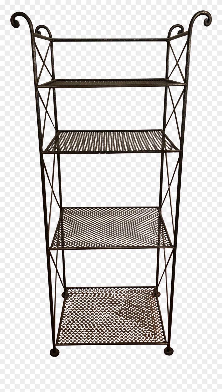 Iron Clipart Book Rack - Png Download