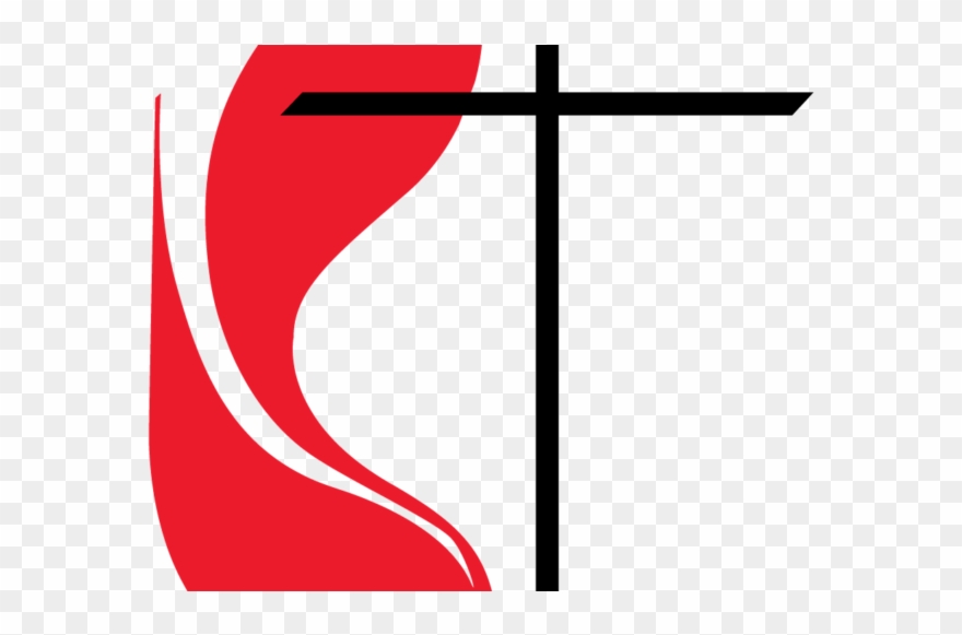United Methodist Cross And Flame Clipart Png Download (2928731