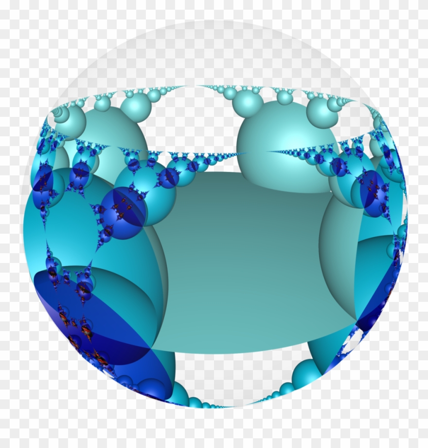 Hyperbolic Honeycomb 4 I 6 Poincare Clipart