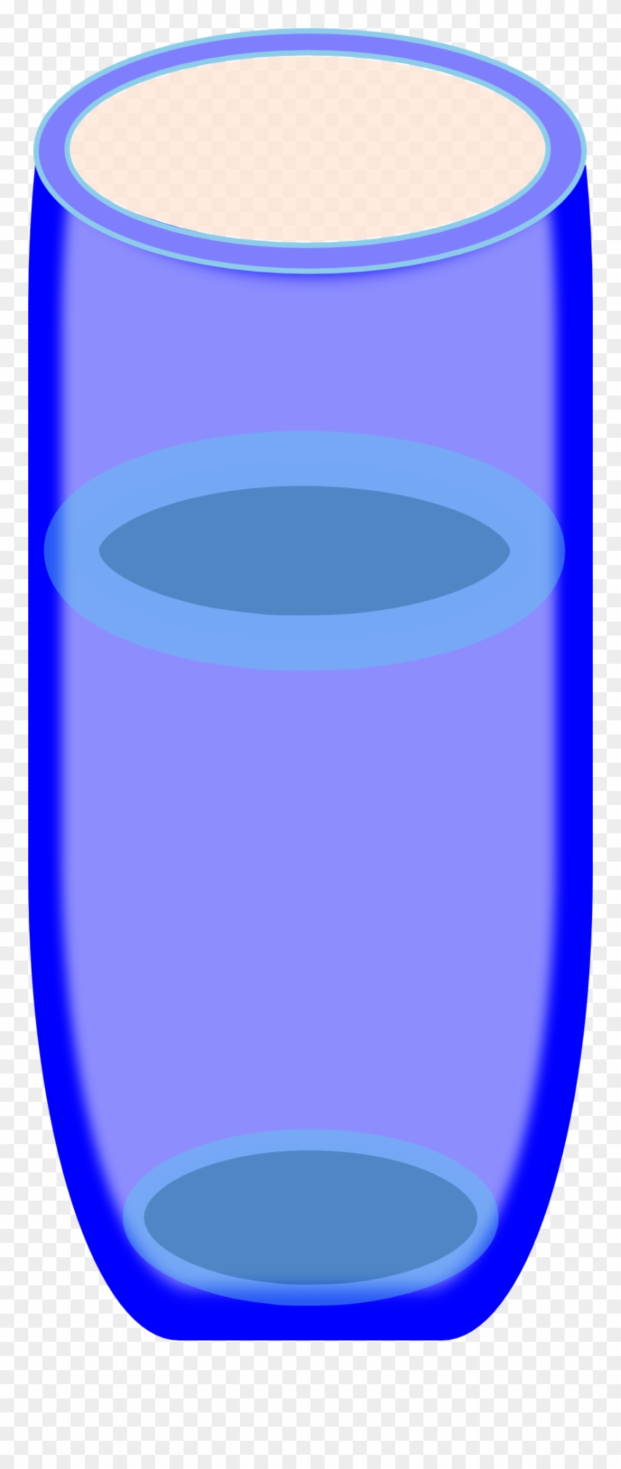Glass Half Full Of Water Clipart