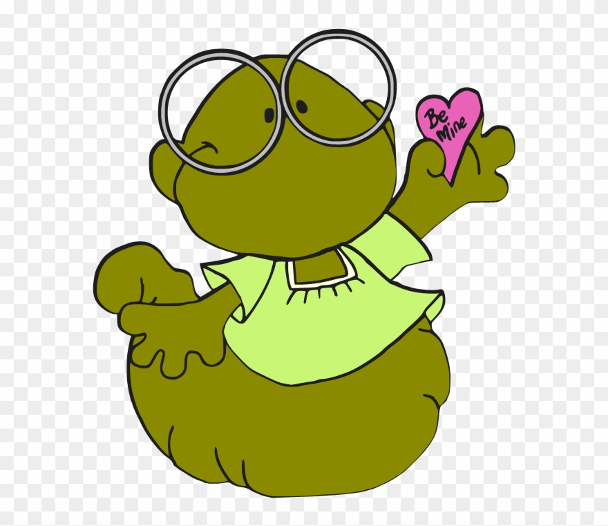 Bookworm Be Mine Clipart
