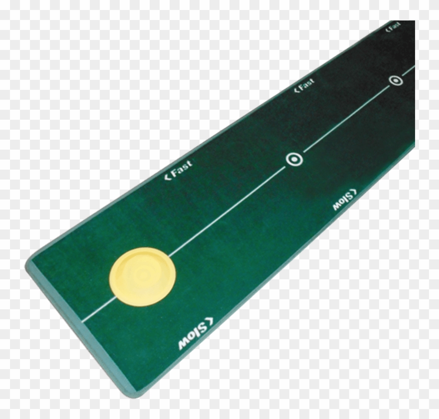 Track Putting Mat Clipart