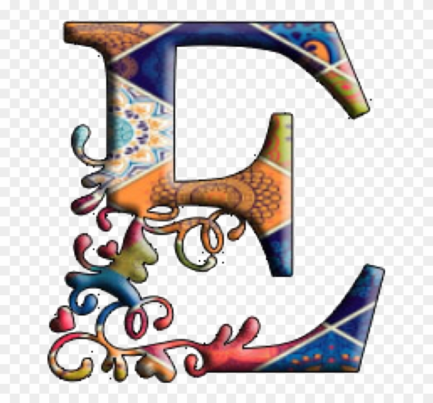 Sfghandmade Alphabet Letter E Freetoedit Stickers Patt Clipart