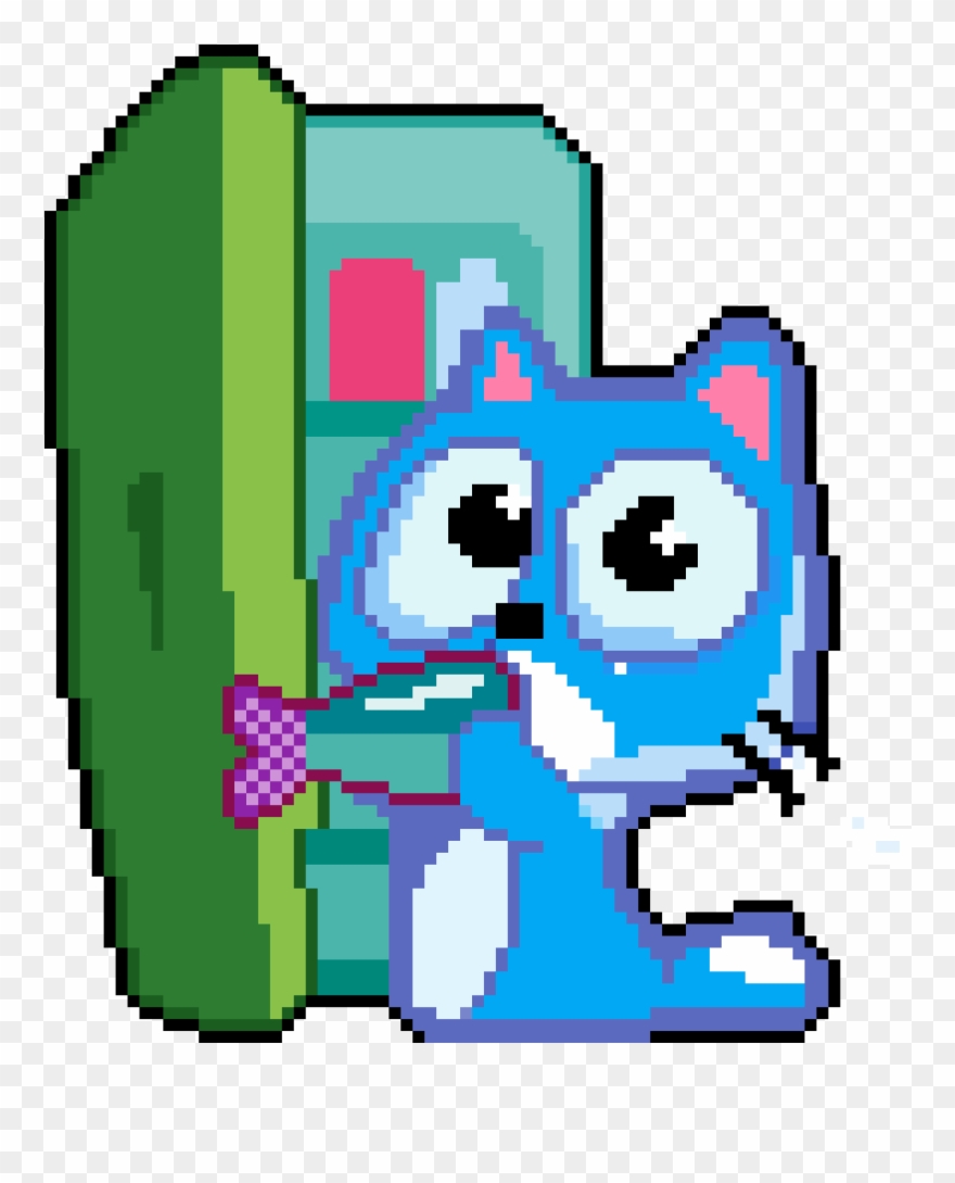 Happy Stole A Fish From Fridge Clipart