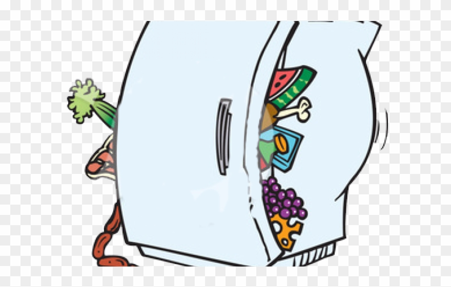 Refrigerator Clipart Smart Fridge - Png Download