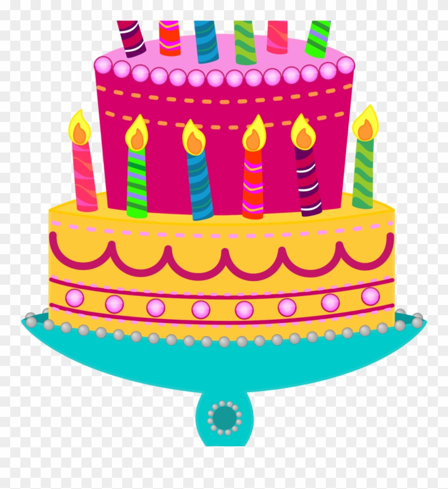 Birthday Cake Clip Art Pictures Clipartimple Free Animated - Png Download