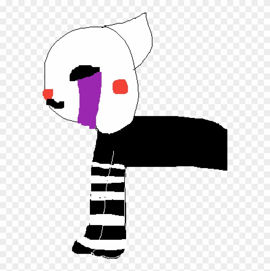 The Puppet From Fnaf2 But A Cat Clipart