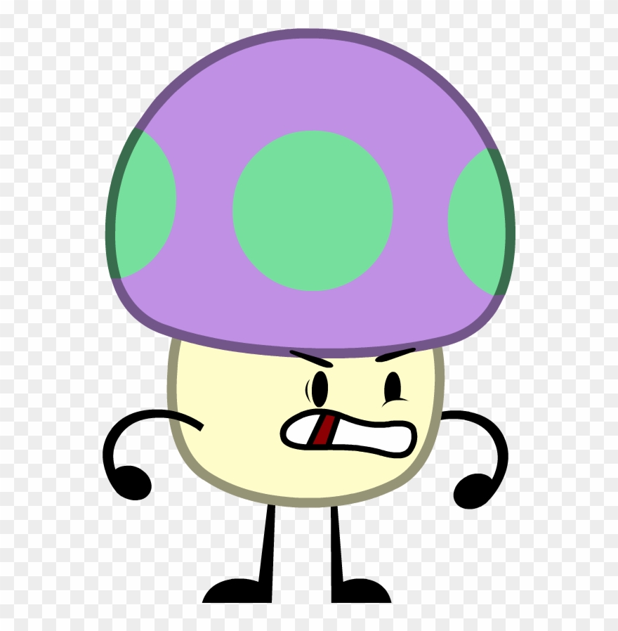 Toxic Mushrom Set-up Puppet Clipart