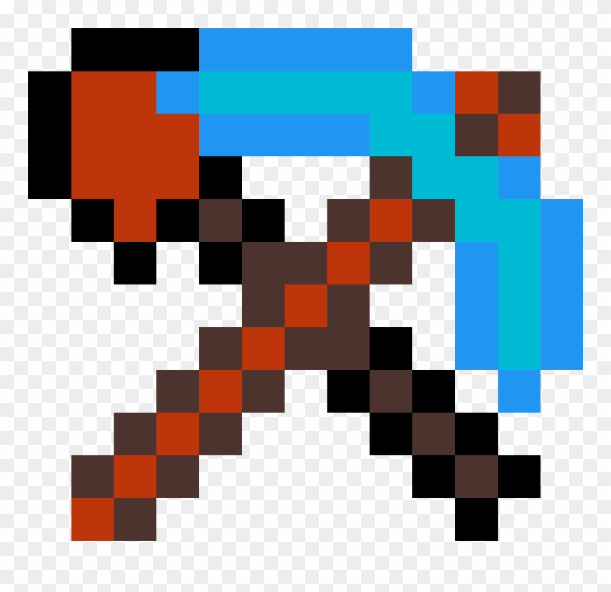 The Minecraft Diggers Clipart