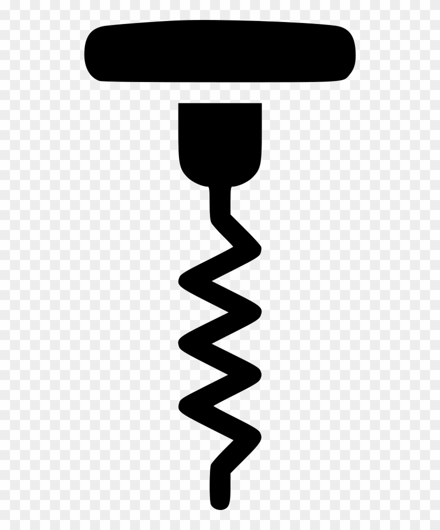 Cork Screw Opener Champagne Comments Clipart