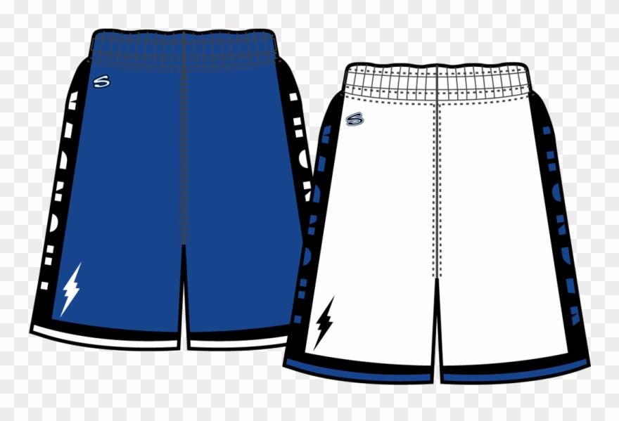 Northwest Thunder Hoops Reversible Short *adult/youth* Clipart