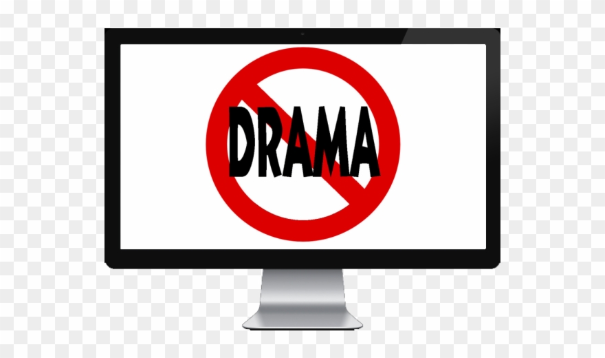 Stop The Drama Clipart
