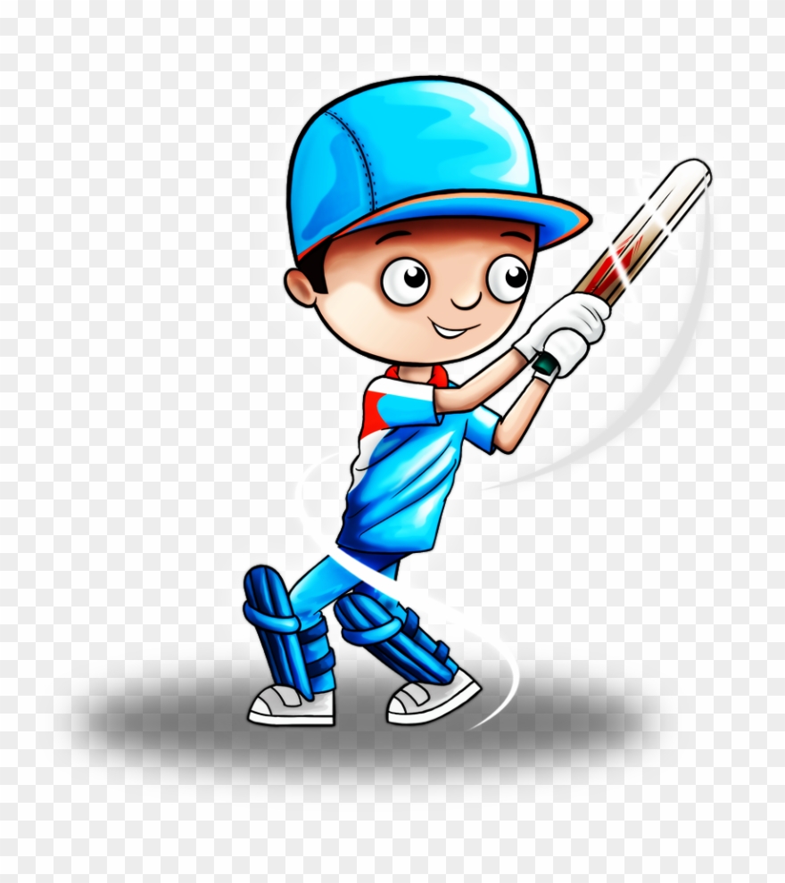Cricket Clipart Cricket Player - Png Download