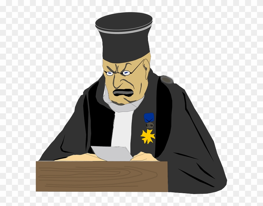 Free Vector Graphic Judge Man Law Person Standing Judge Clipart