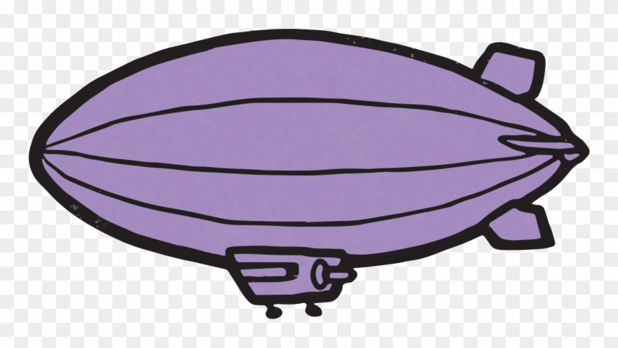 How Many People Can Fit On The Blimp Clipart