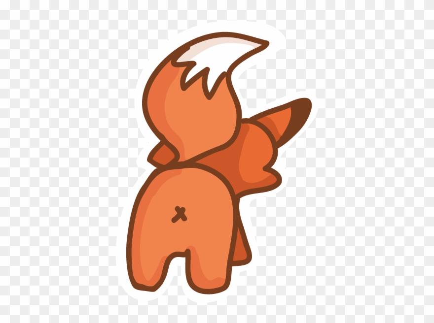 Fox Butt Clipart