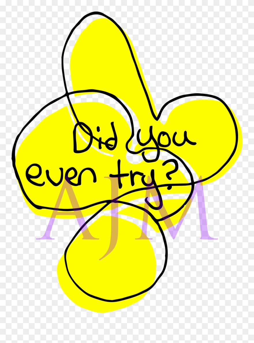 Did You Even Try Poorly Made Star Clipart