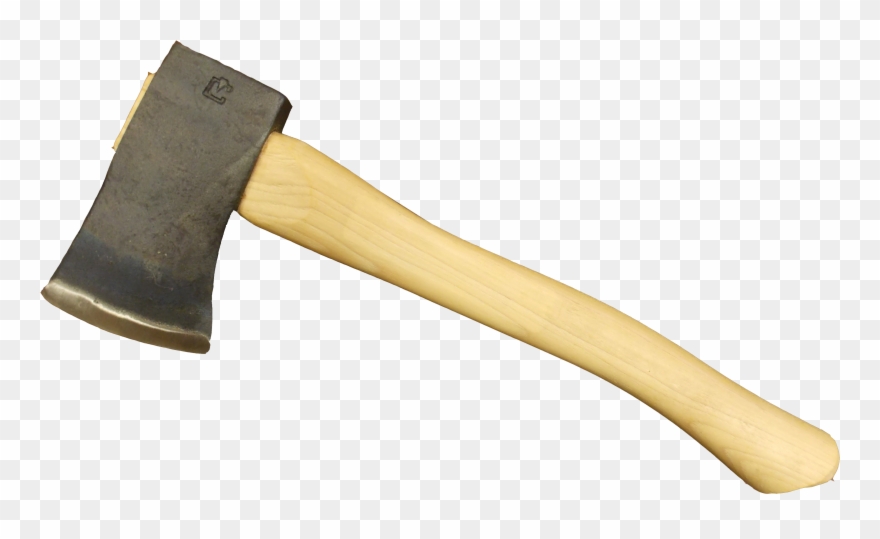 14″ Curved Wooden Handle Sport Utility Finish Clipart