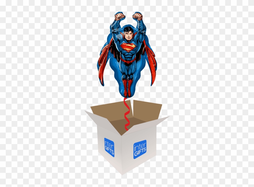 34″ Supershape Superman Clipart