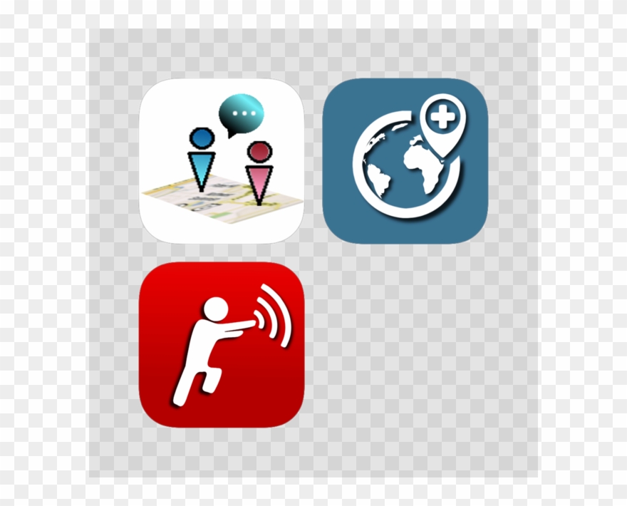 Gps Phone Tracker Combo Pack 4 Clipart