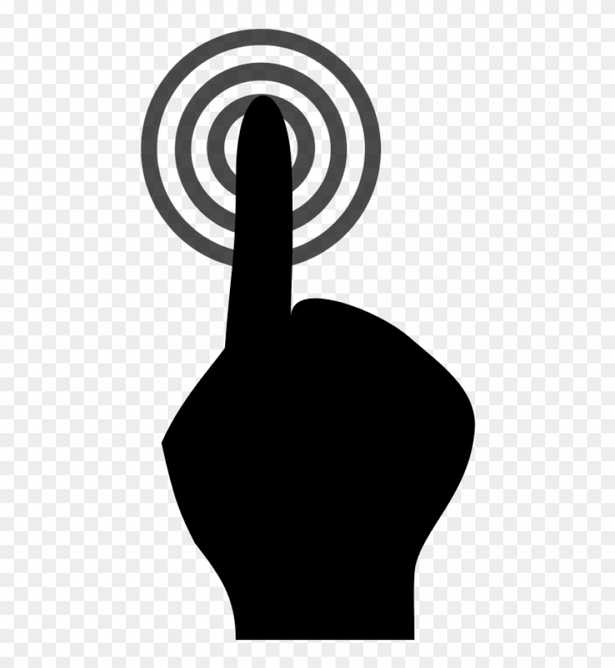 Free Png Download Touch Hand Icon Png Images Background Clipart
