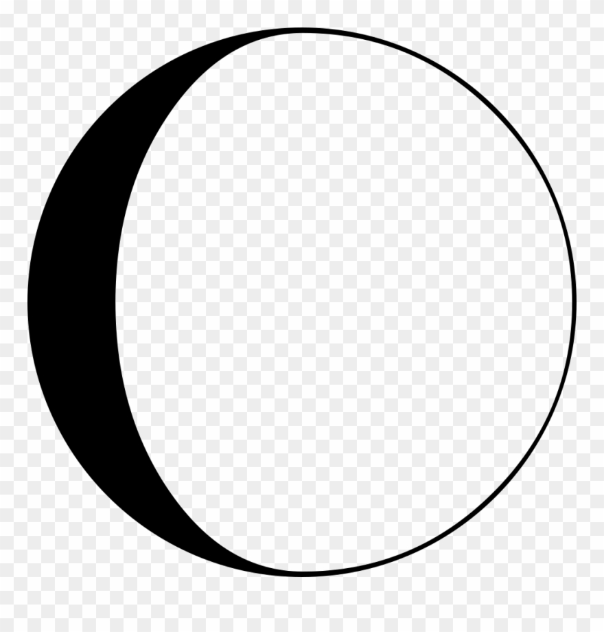 Moon Phase Symbol Comments Clipart