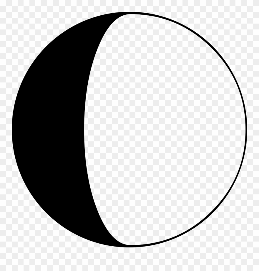 Moon Phase Symbol Comments Clipart