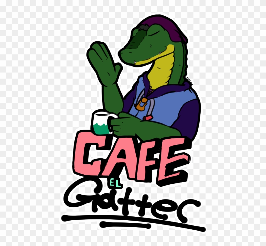 Cafe El Gatter Clipart
