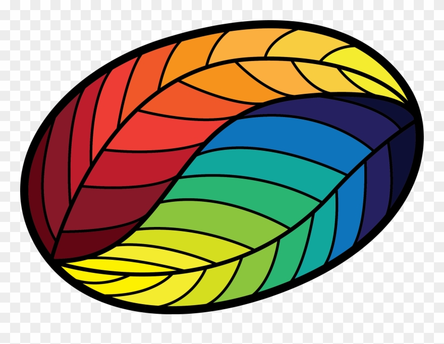 Leaf Ying Yang Clipart