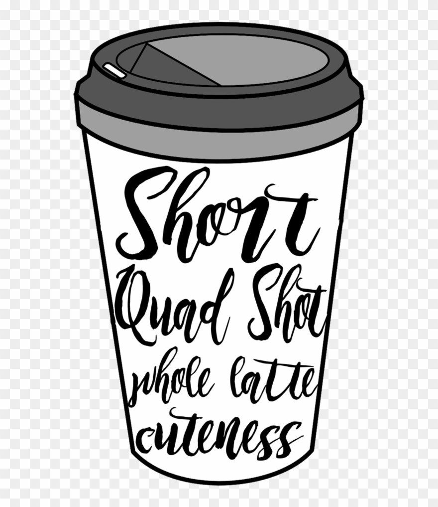 Short Quad Shot Whole Latte Cuteness Clipart