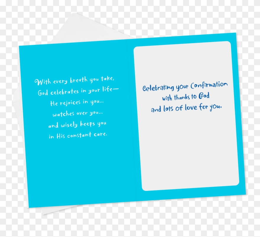 God Celebrates You Confirmation Card For Grandson Clipart
