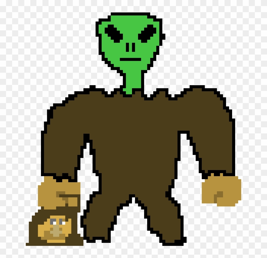 Bigfoot's Identity Revealed Clipart