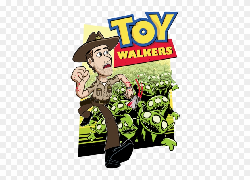 Toy Walkers Cool Toys, The Walking Dead, Toy Story, Clipart