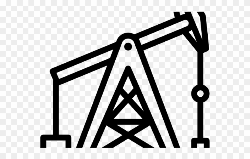 Oil Rig Clipart Pump Jack - Png Download