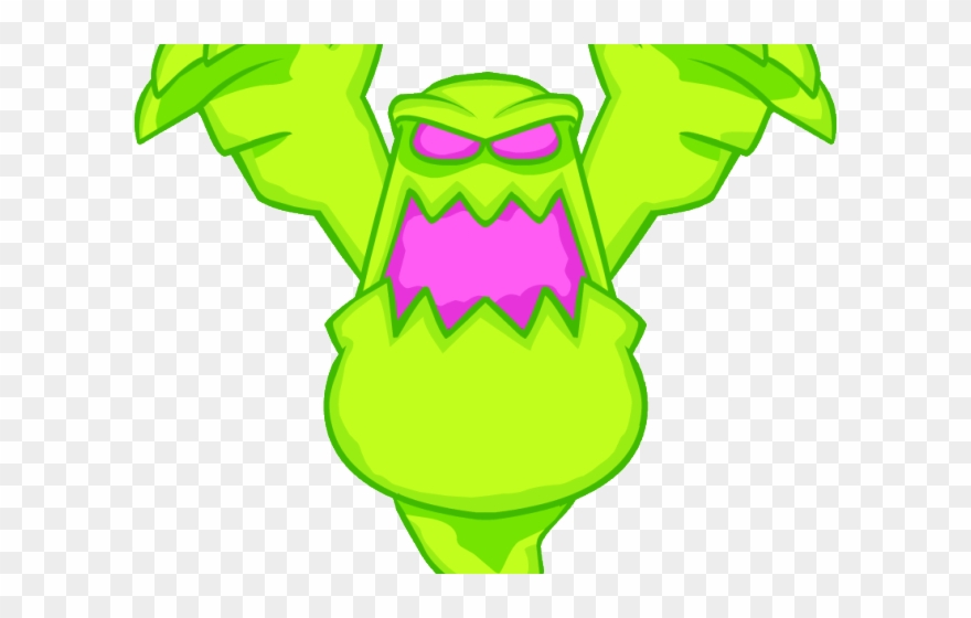 Ghostbusters Clipart Green Ghost - Png Download
