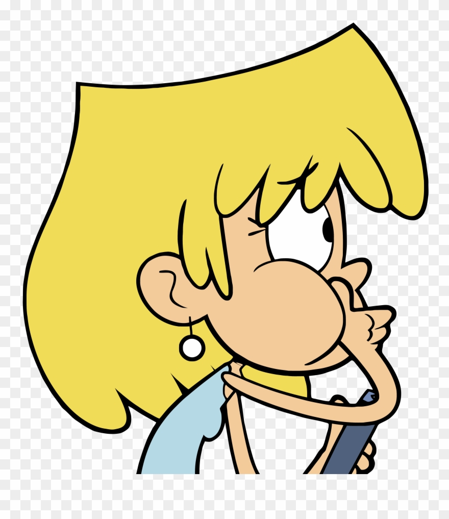 Lori Loud Car Sick Clipart