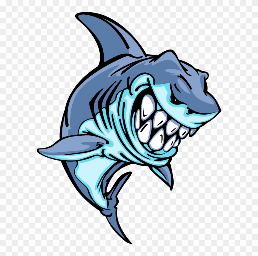 Great White Shark Clip Art - Png Download