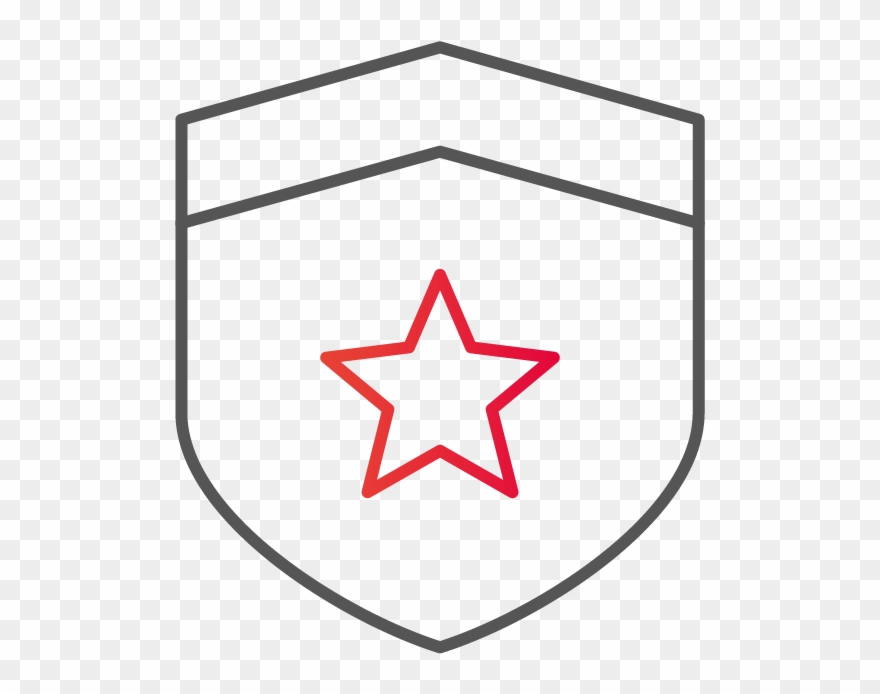 Shield With Star Clipart