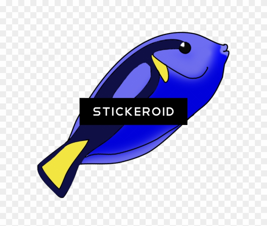 Blue Fish Animals Clipart
