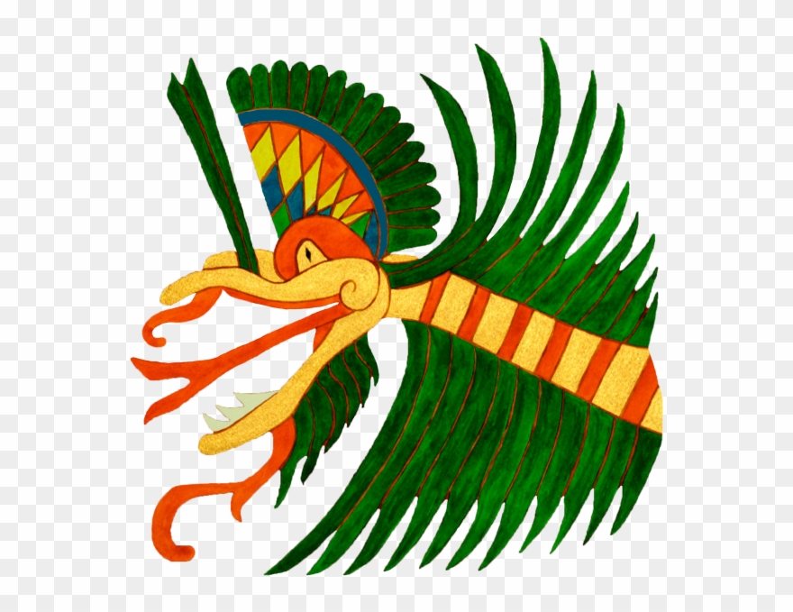 Mayan Dragon Spirit Kukulcan Clipart