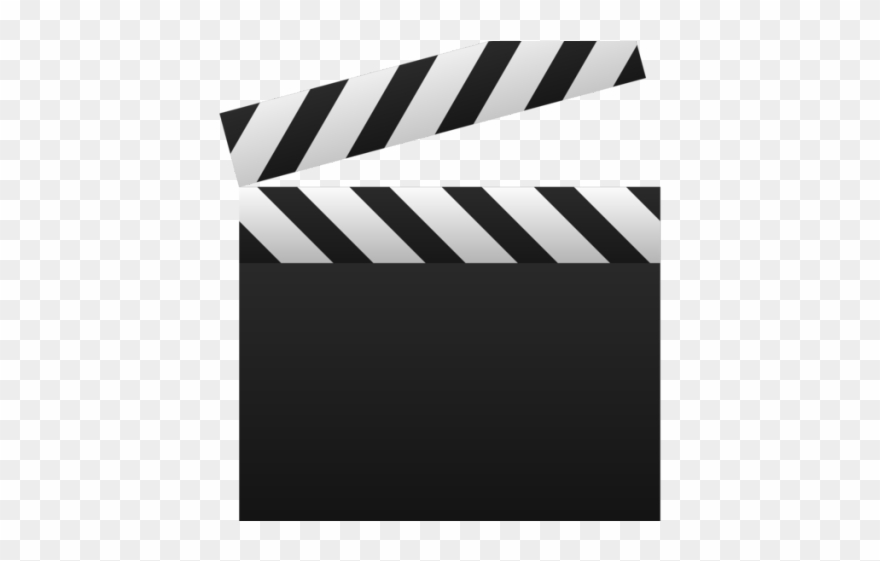 Clapperboard Clipart Video - Png Download