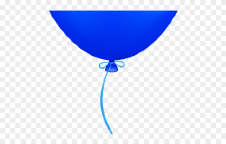 Ballons Clipart Blue Balloon - Png Download