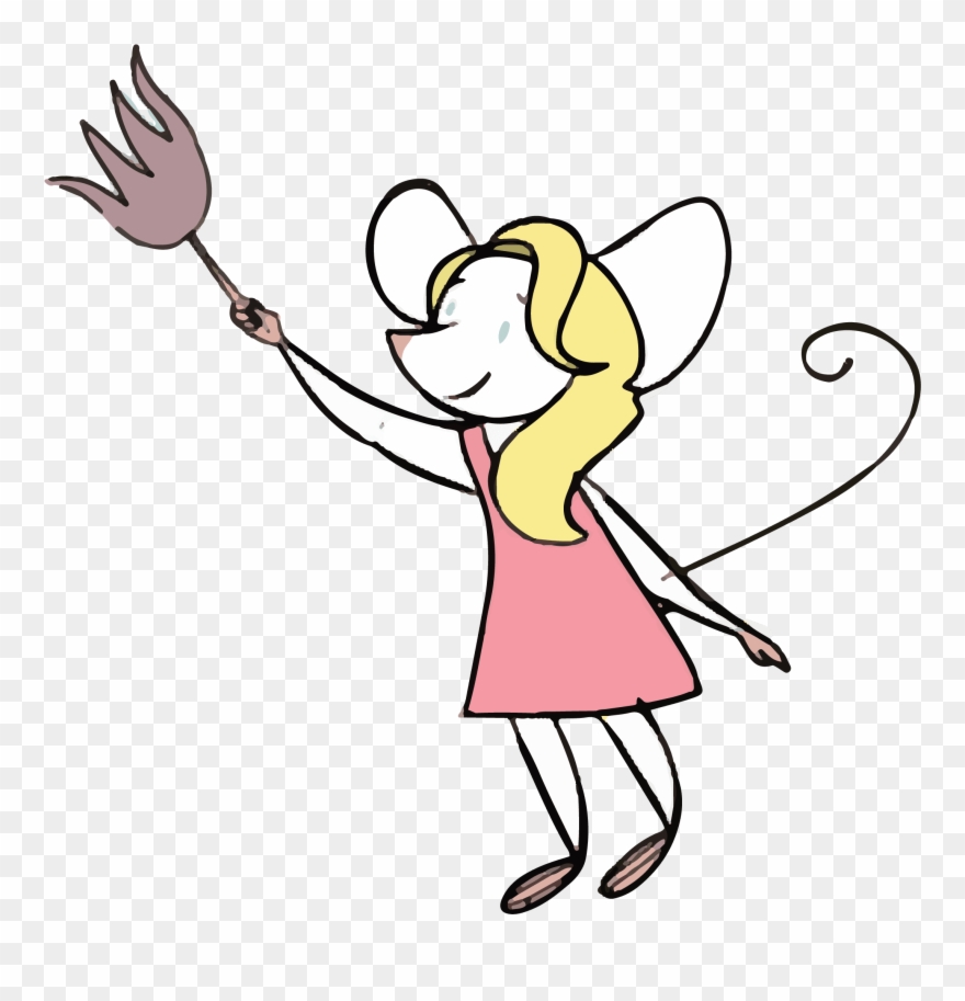 A Grandpa Befriends 4 Mice In His House, And They Are Clipart