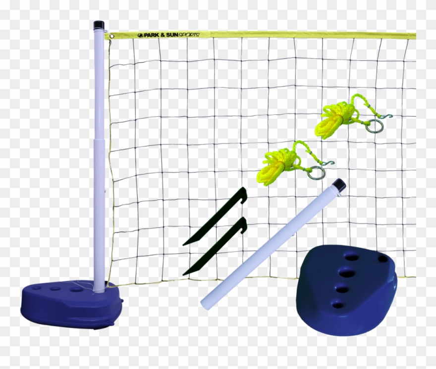 Park & Sun Pool Volleyball Clipart