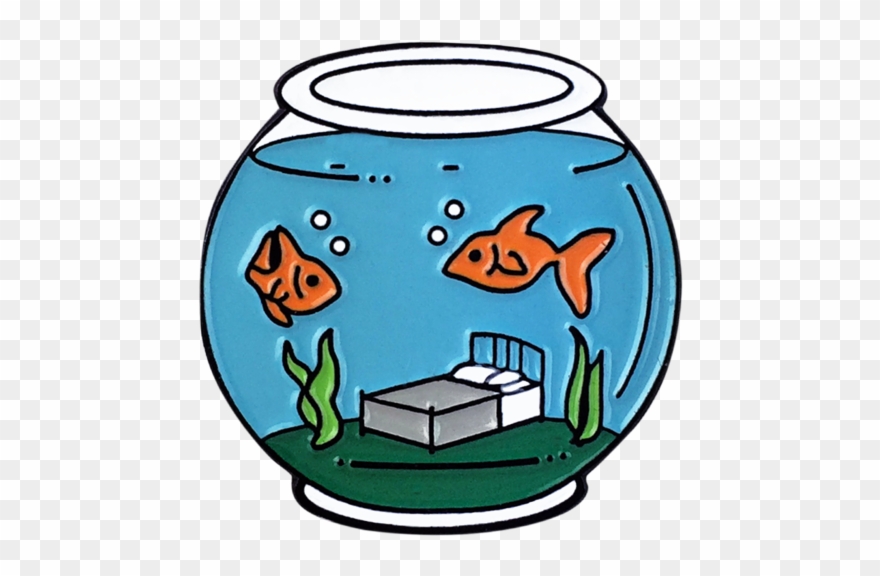 'sleep With The Fishes' Lapel Pin Clipart