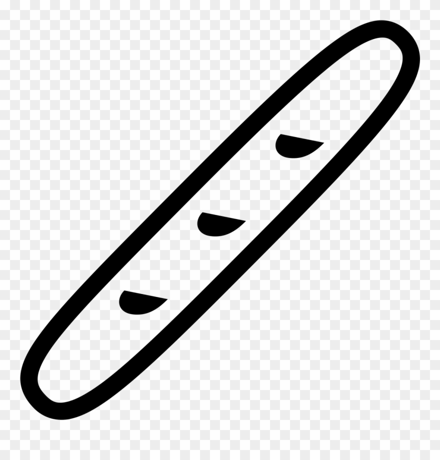 Bread Clipart French Baguette - Png Download